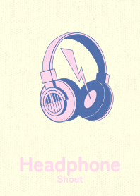 Headphone_shout Lavender blue