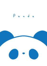 ぱんだ。ブルーホワイト