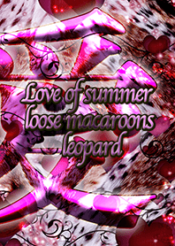 Love of summer loose macaroons leopard