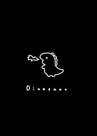 ゆるい恐竜 /黒