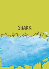 Black Yellow : Shark & Wave Theme