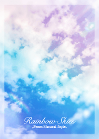 Rainbow sky #10 / Natural style