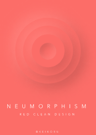 Neumorphism Red