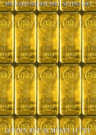 Golden rise in money luck