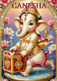 Gold :Ganesha Rich Rich Rich Theme