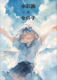 【更新版】水彩画×女の子