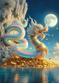 Pastel Naga of Lunar Wealth V4