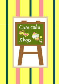 Cute cake shop.