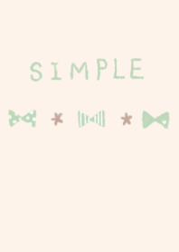 Theme of a dull color green ribbon