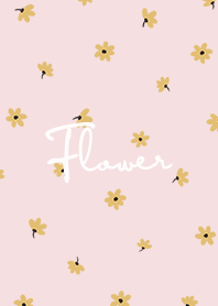 petite flower y - baby pink