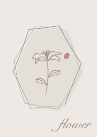 flower.Strawberry.beige