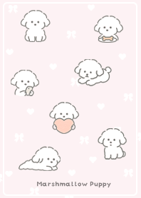 pink Simple Marshmallow Puppy 04_2
