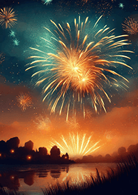 Beautiful Fireworks Theme#534