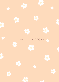 Floret Pattern  - 02-04 Beige Mint Ver.a