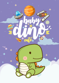 Baby Dinosaur Purple