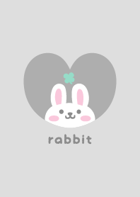Rabbits3 Clover [gray]