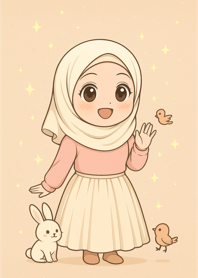 วันหวาน ๆ ของสาวฮิญาบสุดน่ารัก