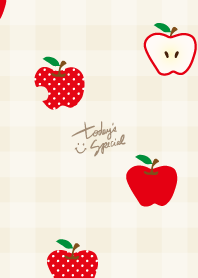 Apple cute check9 from Japan