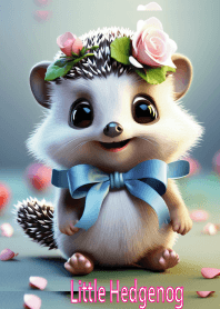 かわいいハリネズミ