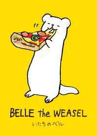 Belle the Weasel -pizza-