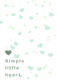 Simple little heart(green)