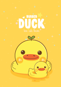 เป็ดยาง ธีมน่ารัก สีไข่ไก่