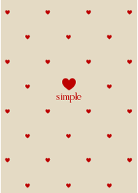 Tiny Heart (D) -  Beige 09