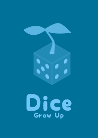 Dice Grow up  Duck blue