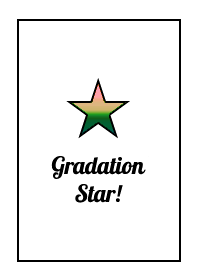 GRADATION STAR! THEME 160
