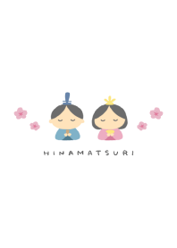 Simple HINAMATSURI/white