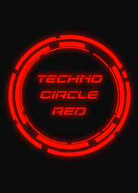Techno Circle Red
