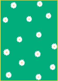 flowers bloom/orangegreen