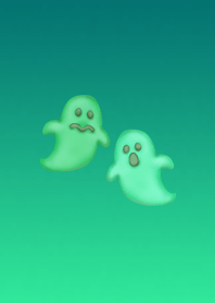 Mint ghost cookie