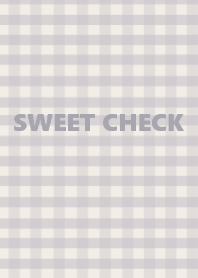 =SWEET CHECK=bluebeige