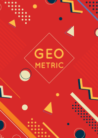 Geometric Persian Red