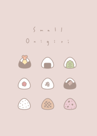9 onigiri (line)/pink beige col