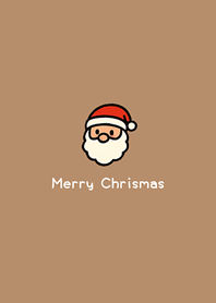 哈囉聖誕老公公(奶茶色)