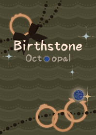 [R] Birthstone Ring 10 + Olive |os
