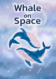 Whale on space