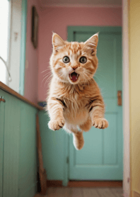 Cats run wild #HaEGaW017.