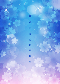 SAKURA blue palette of the good luck J