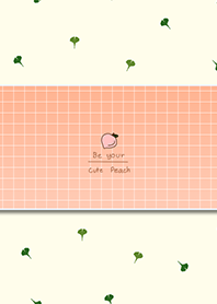Be Your Cute Peach Yellow