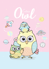 Owl Pastel 2