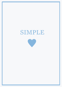 SIMPLE HEART =skyblue=