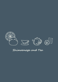 Shimaenaga and Tea -navy-