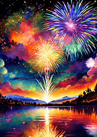 Beautiful Fireworks Theme#689