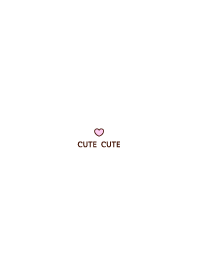 'Cute cute' simple theme