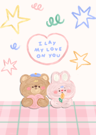 i lay my love on you! (beige)