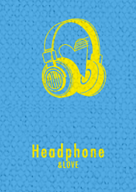 headphones love ver_Blue5