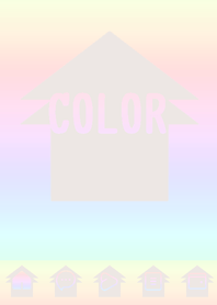 beige color rainbow T06